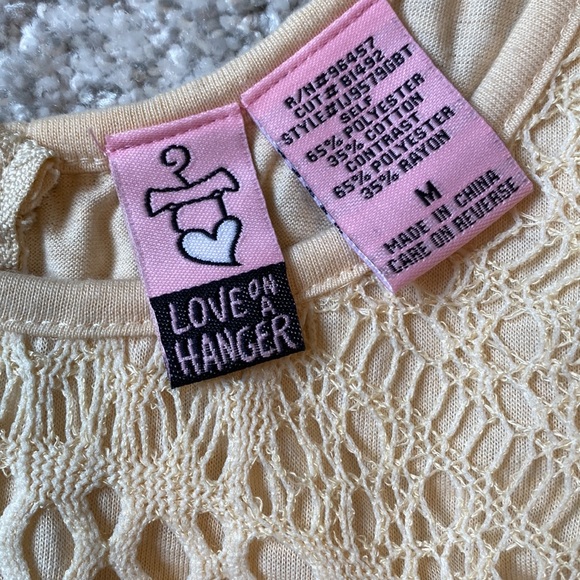 Y2K vintage love on a hanger swing tank. M - Picture 6 of 8